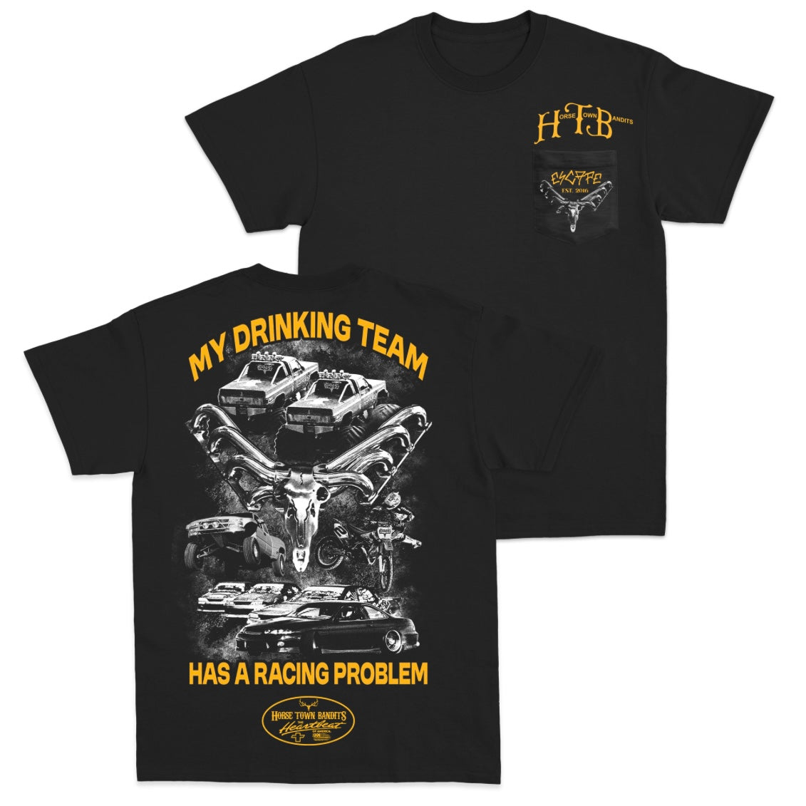 0001 ESC HTB PERFORMANCE POCKET T-SHIRT