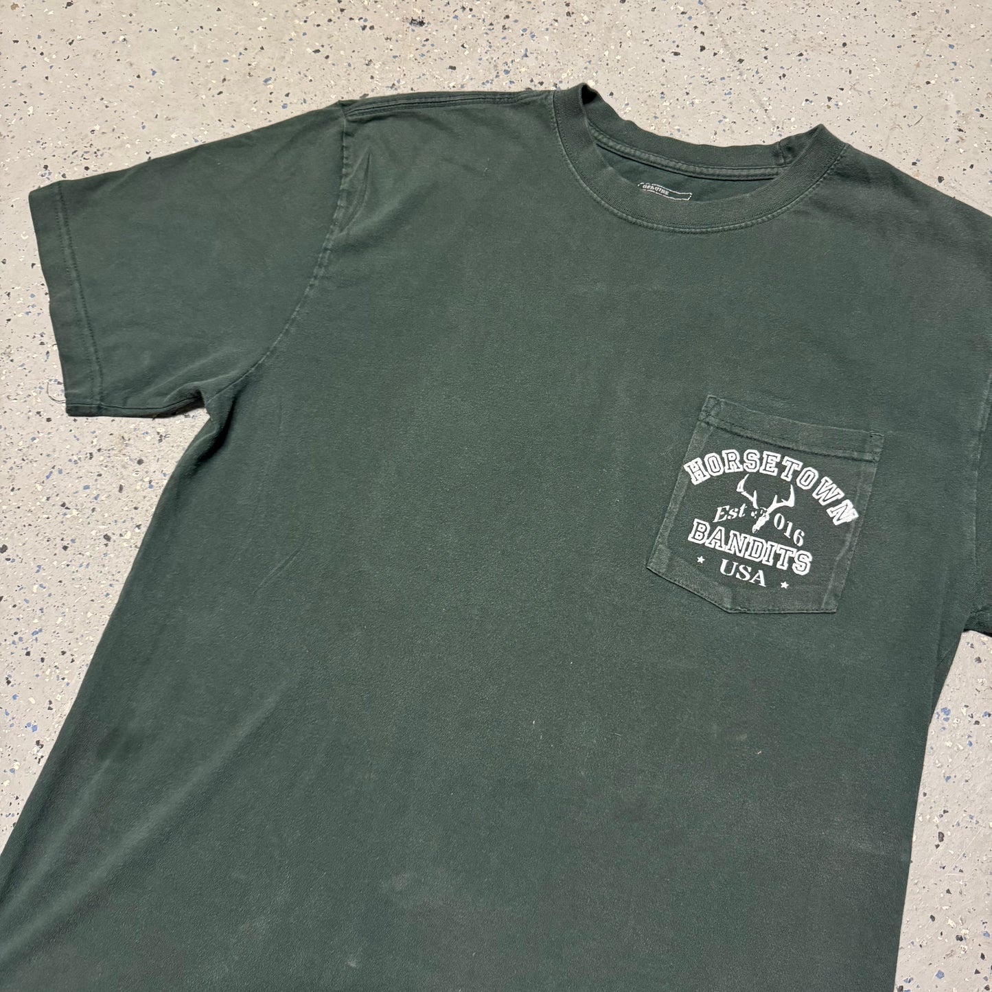 01 VARSITY HTB POCKET T-SHIRT - LARGE