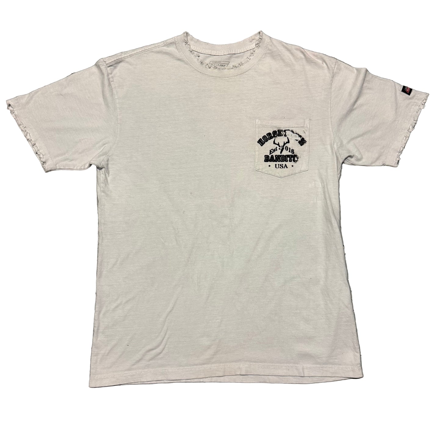 01 VARSITY HTB POCKET T-SHIRT - LARGE