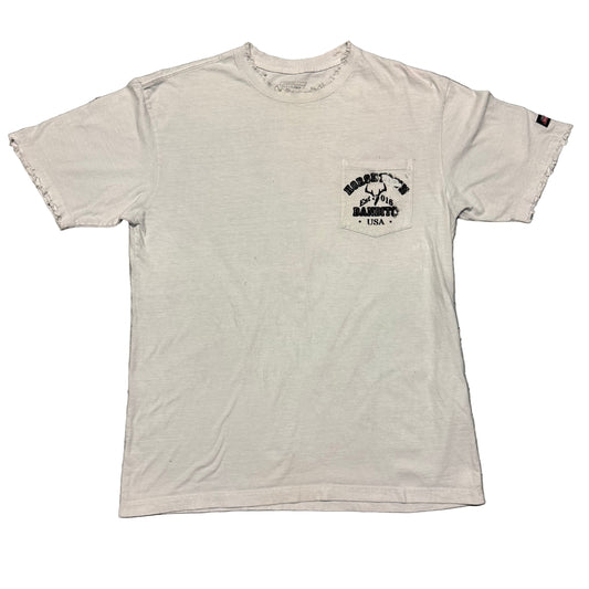 01 VARSITY HTB POCKET T-SHIRT - LARGE