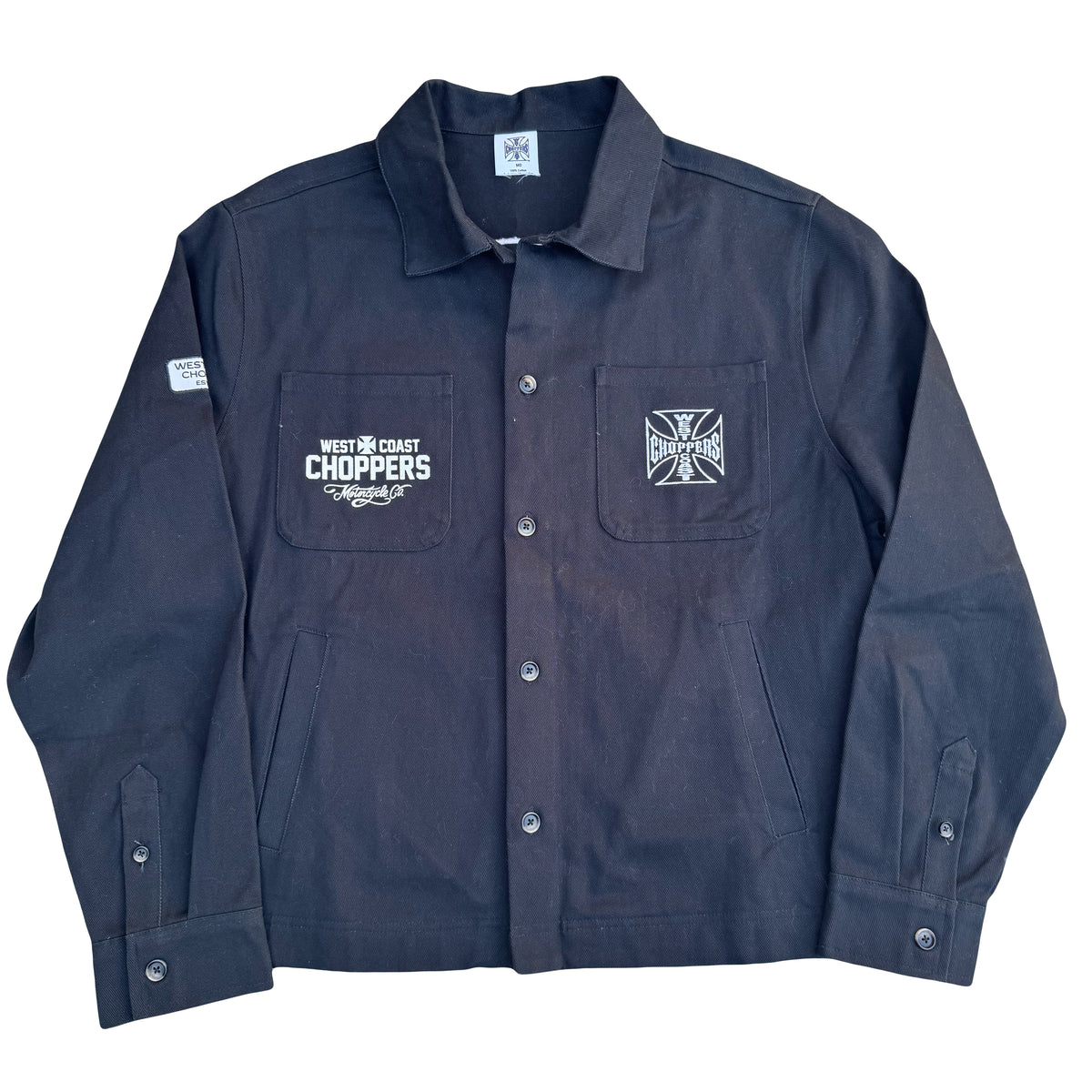 1/1 WESTCOASTCHOPPERS BUTTON UP JACKET - M/L