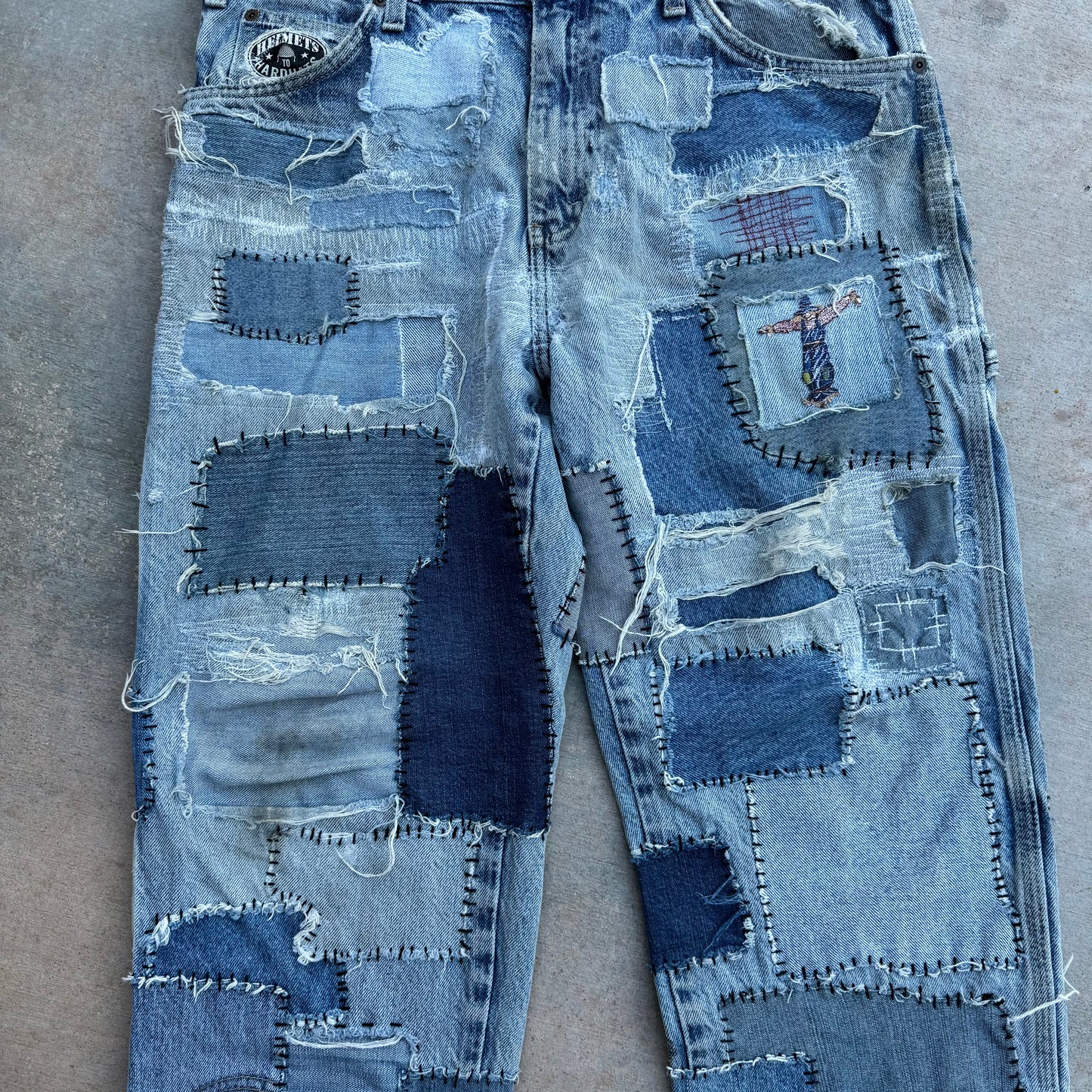 1/1 DICKIES PATCHWORK CARPENTERS 34x32