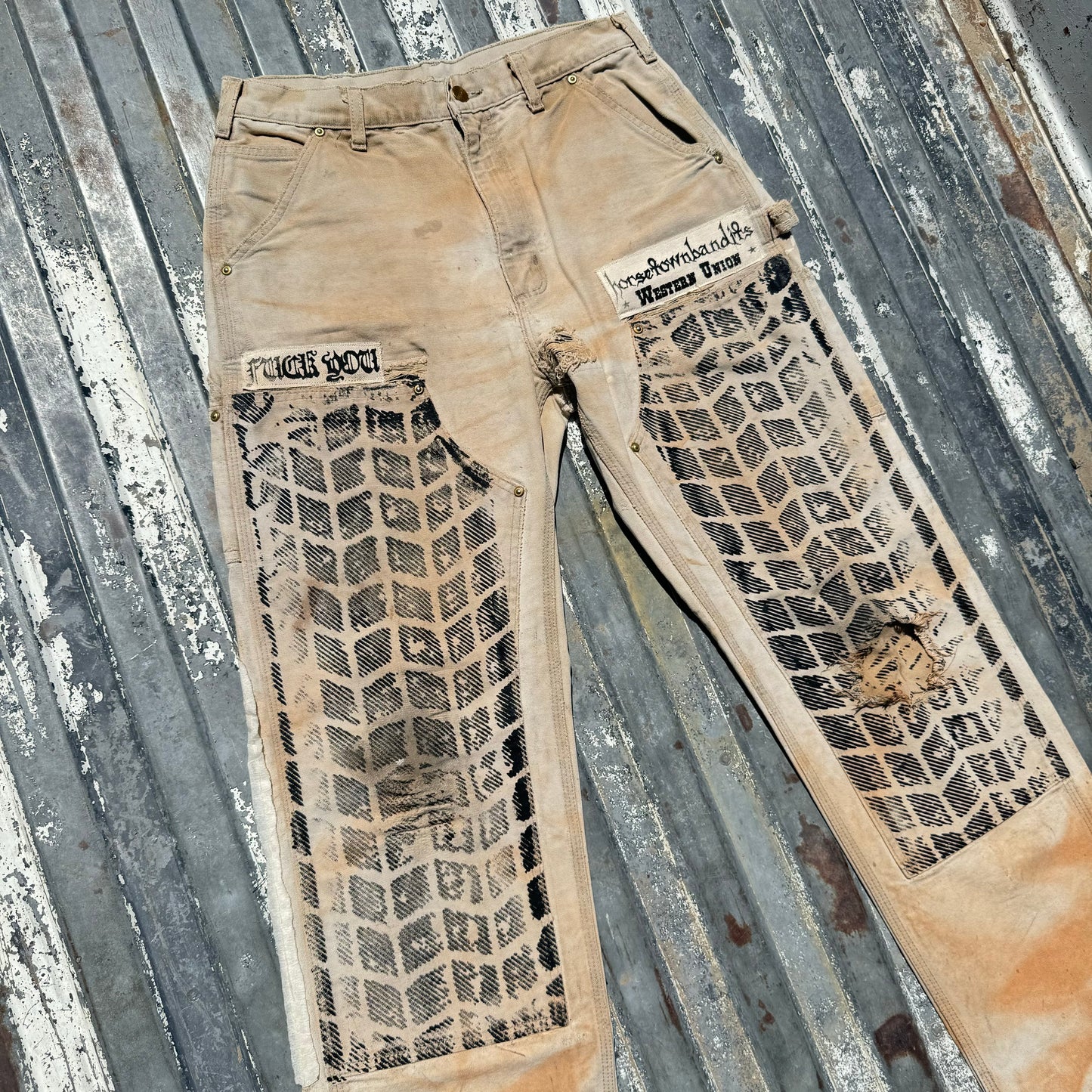 1/1 CARHARTT DOUBLE KNEES 32x34