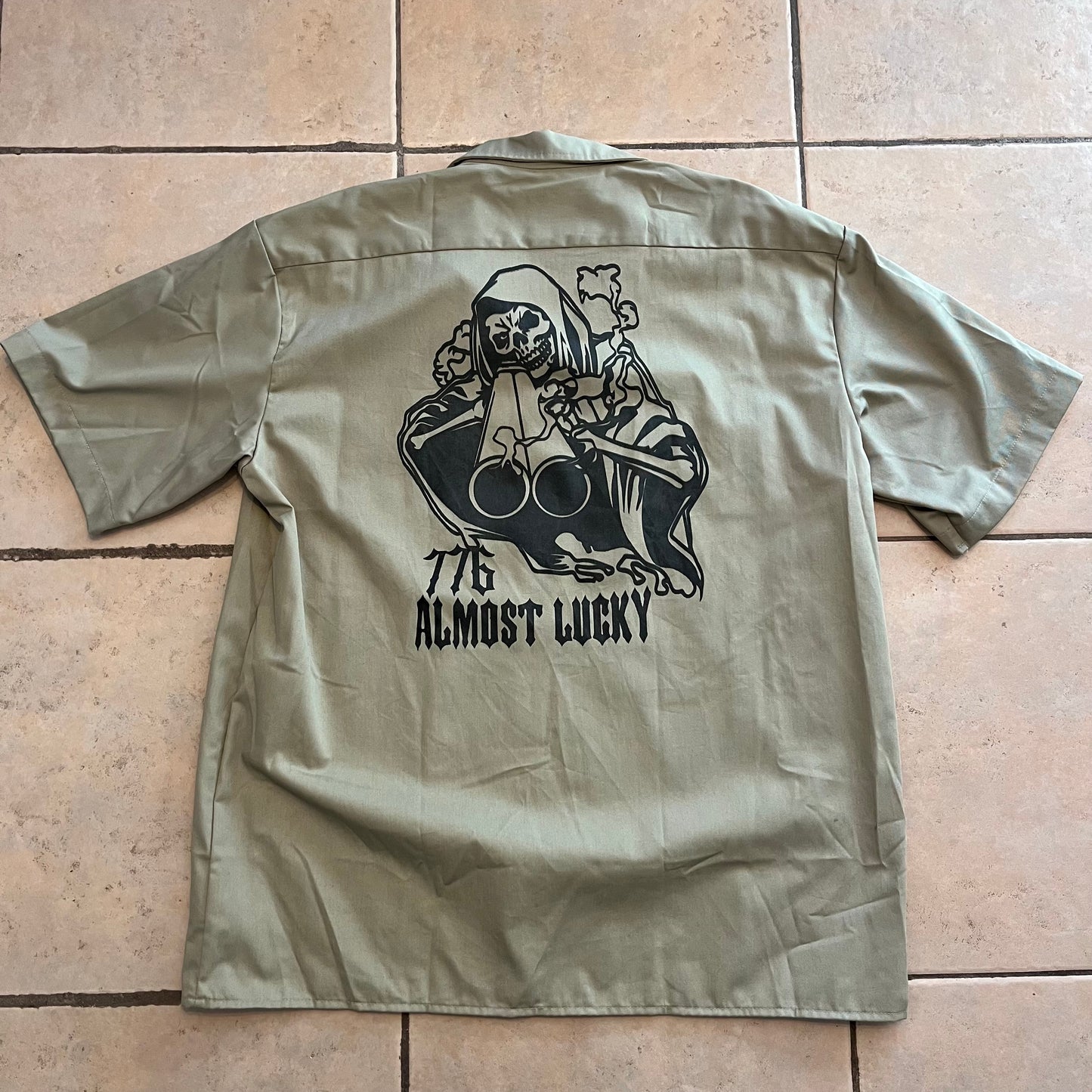 1/1 ALMOST LUCKY WORK SHIRT - XL