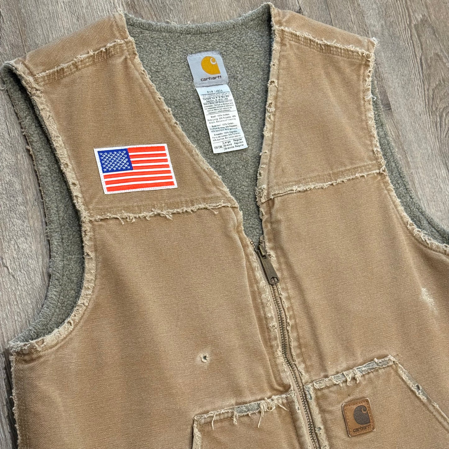 1/1 CARHARTT VEST - LARGE