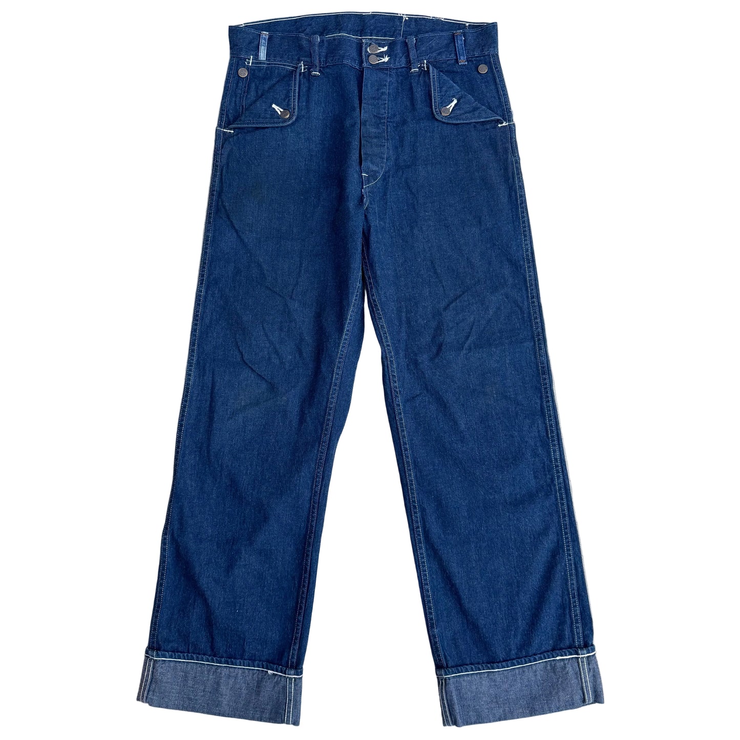 1950 HEADLIGHT MULE EAR JEANS 33x32