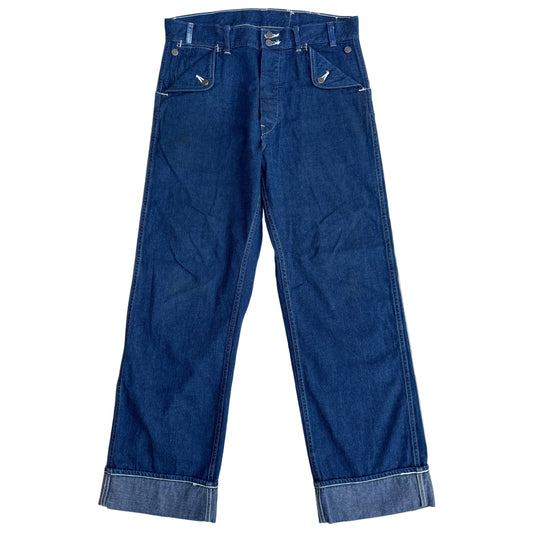 1950 HEADLIGHT MULE EAR JEANS 33x32