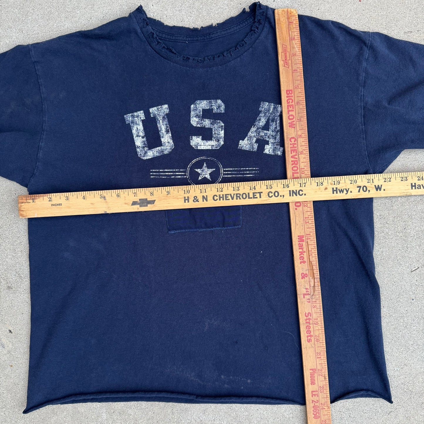 1/1 HTB USA PATCHWORK TSHIRT