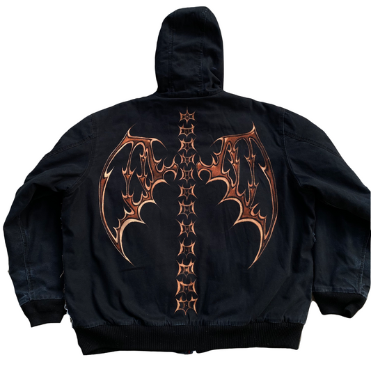 1/1 DIY PATCHWORK WORK JACKET