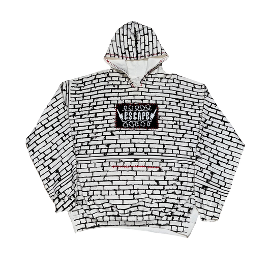 1/1 ESC PATCHED AOP HOODIE - LARGE