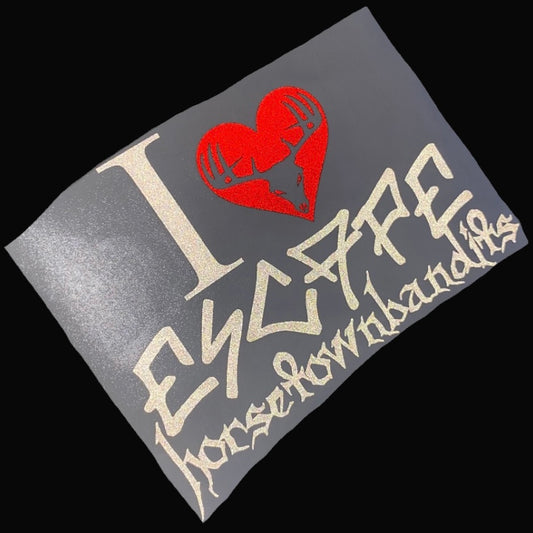 ESC I <3 HTB STICKER